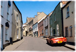 print of  High Street Summertime, Axbridge.
